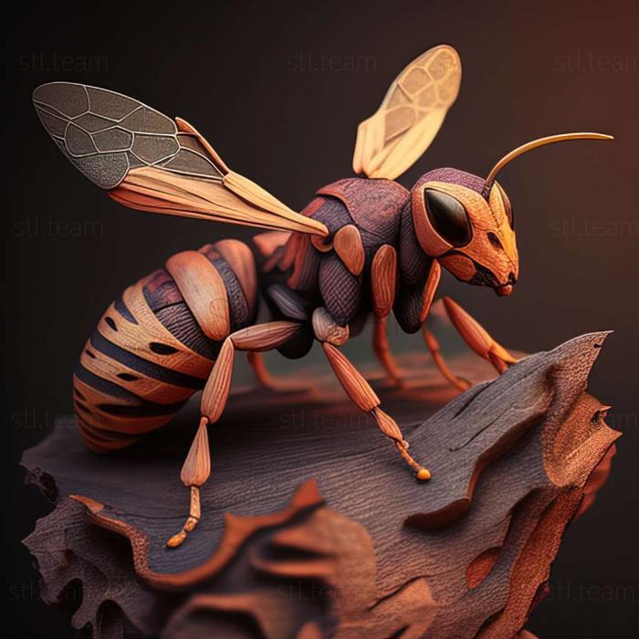 3D model Polistes snelleni (STL)